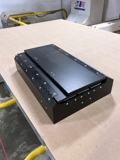 Teleprompter Wedge Size